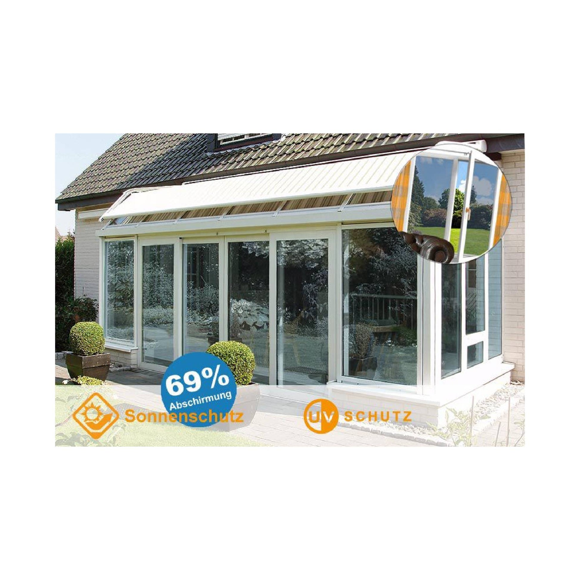 folie fur markise Sonnenschutzfolie Außen, Silber-Grau-dunkel verspiegelt – Schweng Shop