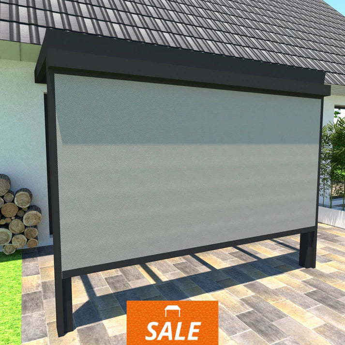 KESSER® Klemmmarkise Senkrechtmarkise 100x310cm Au Produktbild-Vorschau 2