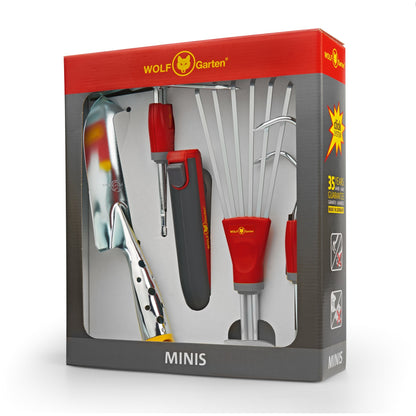 WOLF-Garten multi-star Mini-Set P 262, 5-teilig, Garten-Set