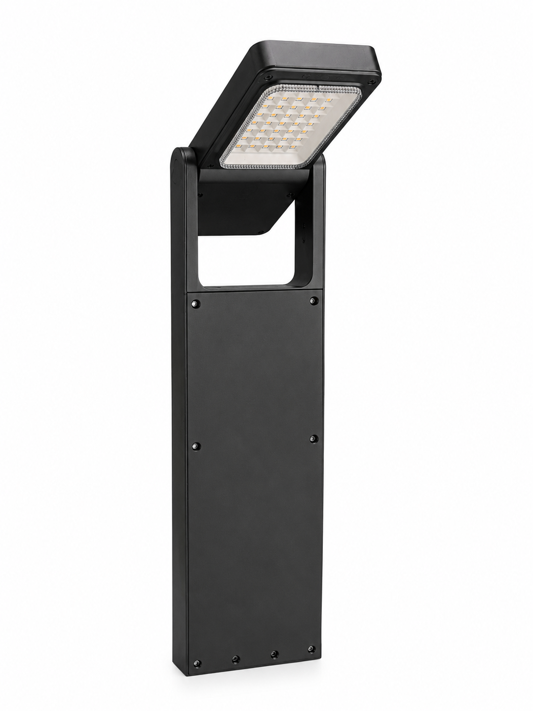 Solar-LED-Gartenleuchte, Wegleichte, verstellbar, 2er Set