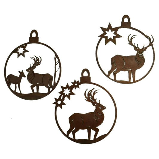 Hochwertige Weihnachtsdeko: Hirsch Deko