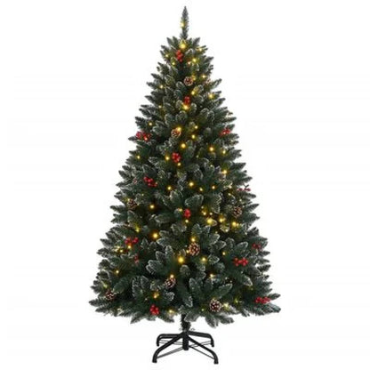 vidaXL Künstlicher Weihnachtsbaum 150 LEDs 150 cm