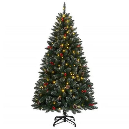 vidaXL Künstlicher Weihnachtsbaum 150 LEDs 150 cm