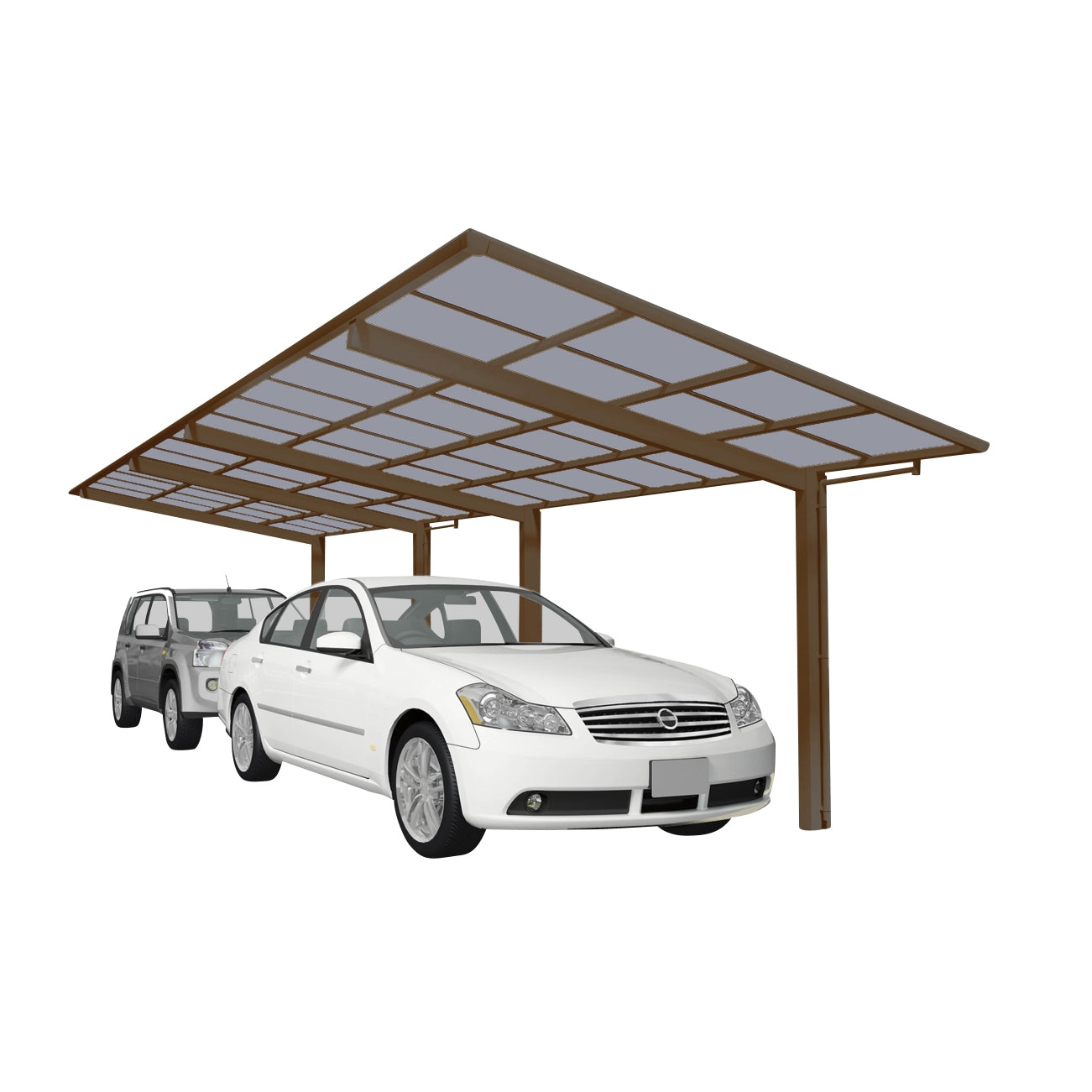 Ximax Carport – Linea Tandem – Ausführung