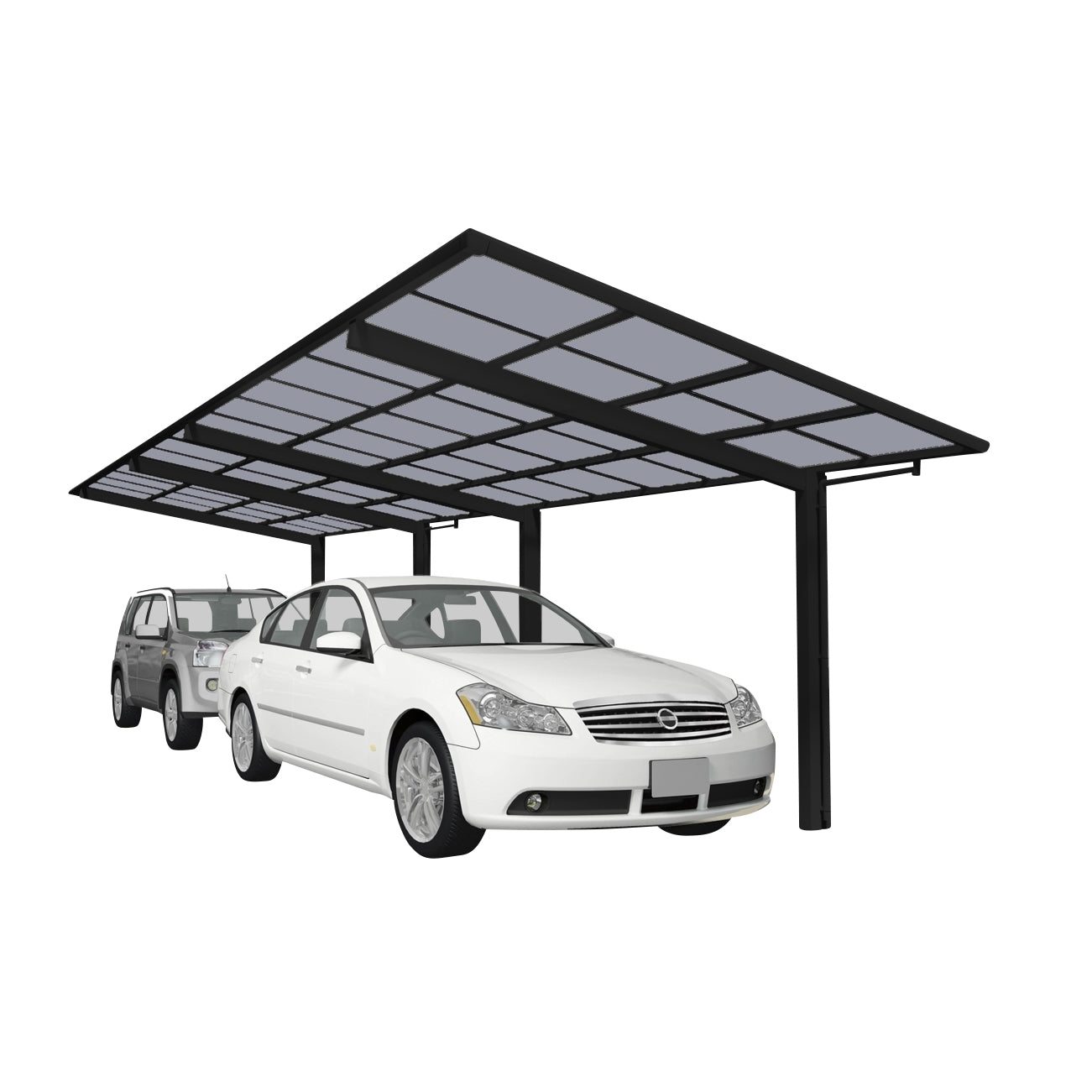 Ximax Carport – Linea Tandem – Ausführung
