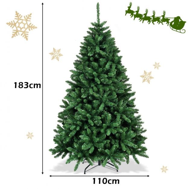 Künstlicher Weihnachtsbaum mit Metallständer
