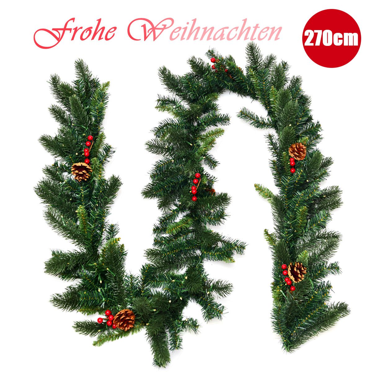 Künstliche Weihnachtsgirlande Tannengirlande