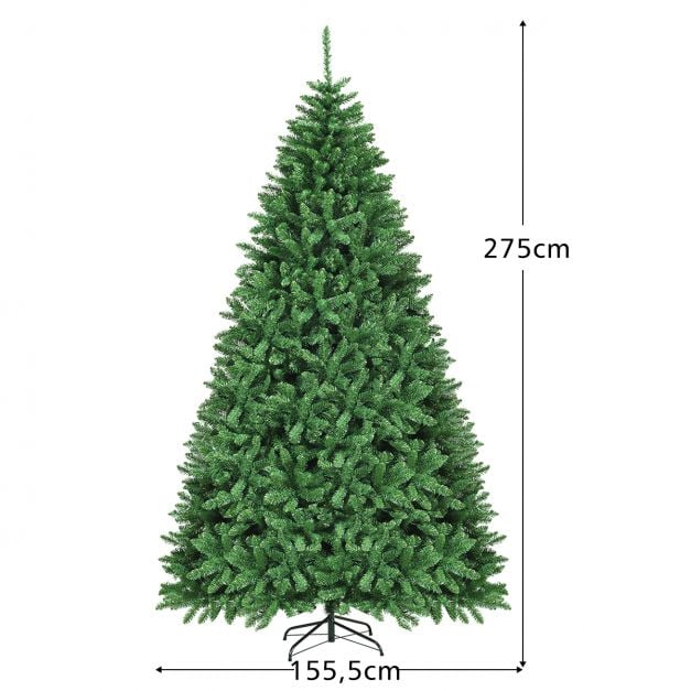 Künstlicher Weihnachtsbaum mit Metallständer