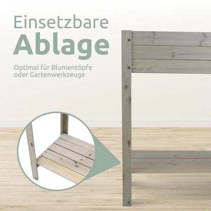 Hochbeet aus Tanne 37 x 78 x 80 cm