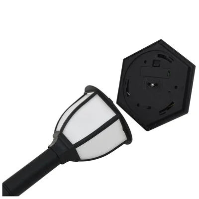 vidaXL Outdoor Solarleuchten LED Schwarz