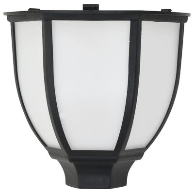 vidaXL Outdoor Solarleuchten LED Schwarz