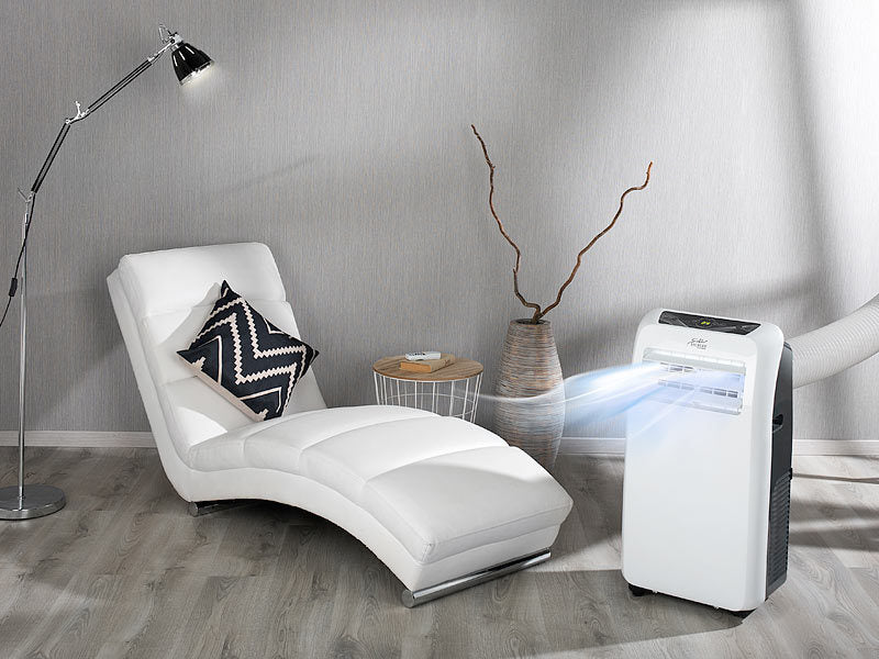Sichler Klimaanlage Alexa: Mobile Klimaanlage, 9.000 BTU/h, 2.600 Watt, WLAN & App-Steuerung