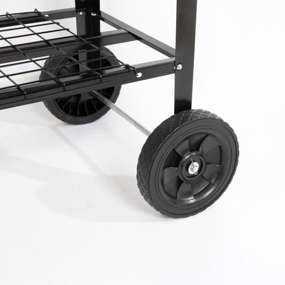 Hochbeet auf Rollen | DP1030 | Schwarz | Outdoor