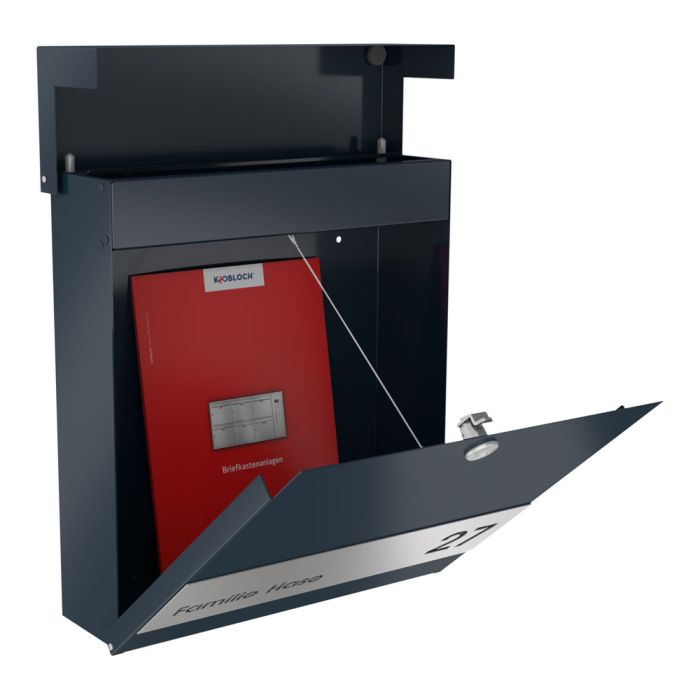 KNOBLOCH Briefkasten MAILBOX 11 mit Beschriftung