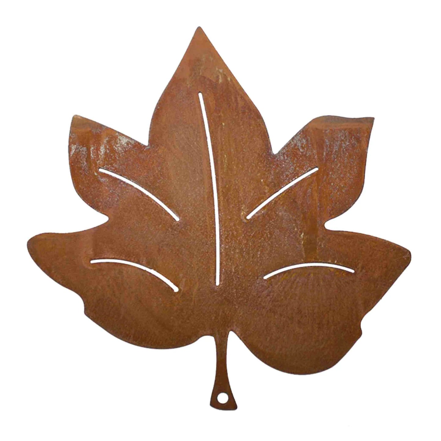 Edelrost Ahornblatt - Metalldeko zum Hängen für den Herbst
