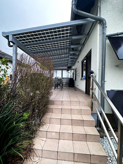 Schweng S400 Solarglas - Silbergrau - Breite 3,00 m