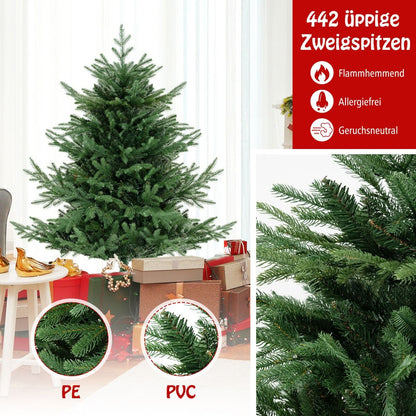 Weihnachtsbaum mit Beleuchtung